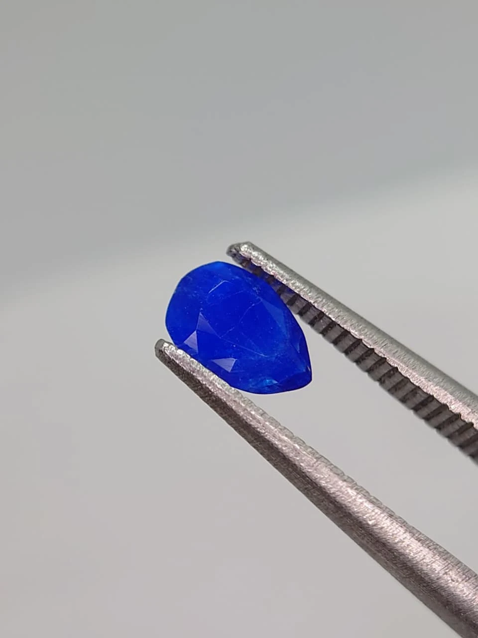 0.37ct Natural Rare Hauyne Pear Faceted from Afghanistan — view 2